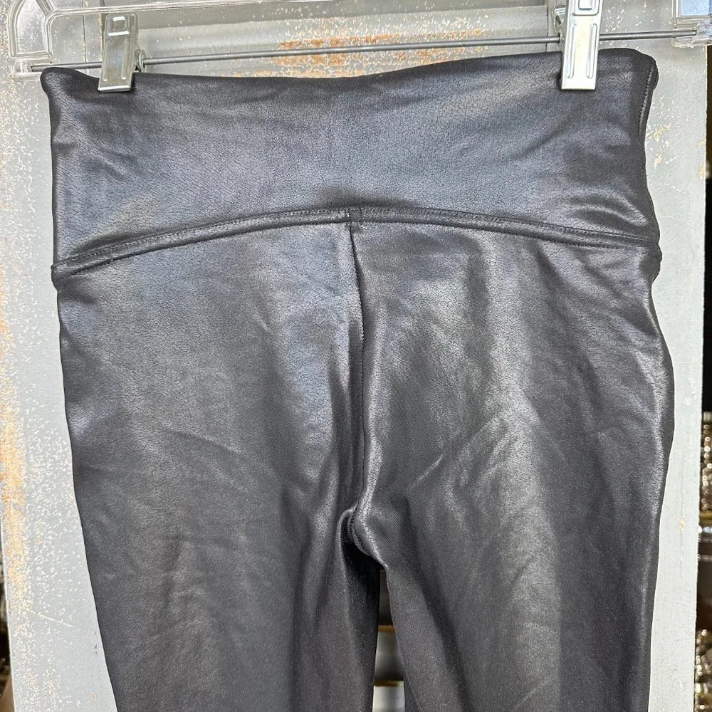 Spanx Faux Leather Leggings Black Sz S NWOT - Picture 10 of 13